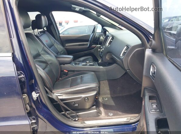1C4SDHCT0GC402563 2016 DODGE DURANGO Dark Blue Vista interior delantera