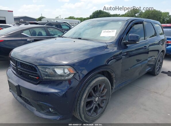 1C4SDHCT0GC402563 2016 DODGE DURANGO Dark Blue Vista tres cuartos delantera izquierda