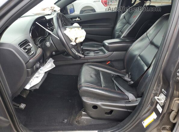 1C4SDHCT1PC687001 2023 DODGE DURANGO Угольный Вид салона спереди