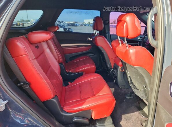1C4SDHCT2HC774682 2017 DODGE DURANGO Gray Вид задньої частини салону