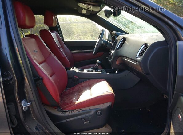 1C4SDHCT3JC205524 2018 DODGE DURANGO Gray Вид салону спереду