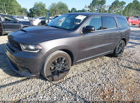 1C4SDHCT3JC205524 2018 DODGE DURANGO Gray Передня ліва чверть
