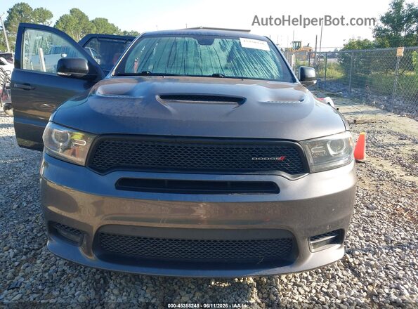 1C4SDHCT3JC205524 2018 DODGE DURANGO Gray Вид щитка приладів