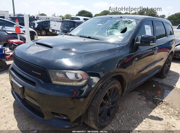1C4SDHCT3JC494761 2018 DODGE DURANGO Black Առջևի ձախ երեք քառորդ տեսարան