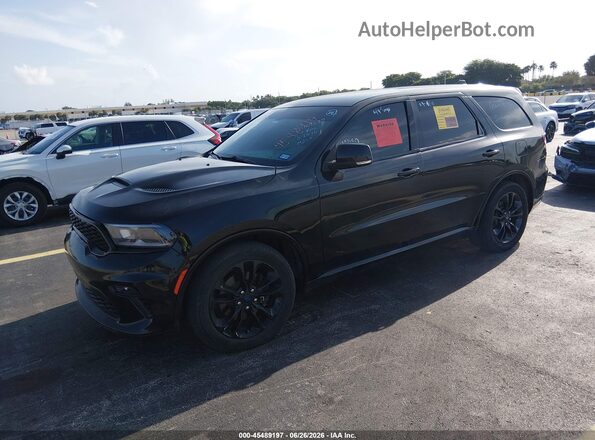 1C4SDHCT0LC372698 2020 DODGE DURANGO Black Передня ліва чверть
