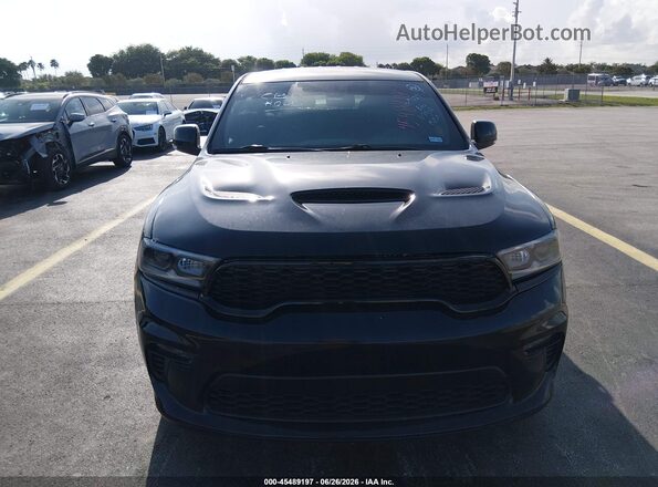 1C4SDHCT0LC372698 2020 DODGE DURANGO Black Вид щитка приладів