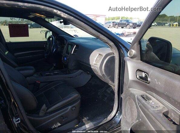1C4SDHCT0LC372698 2020 DODGE DURANGO Black Вид салону спереду