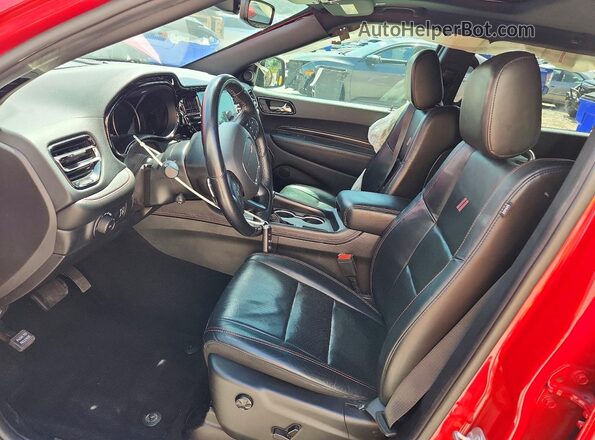 1C4SDHCT4MC572453 2021 DODGE DURANGO Red წინა სალონის ხედი