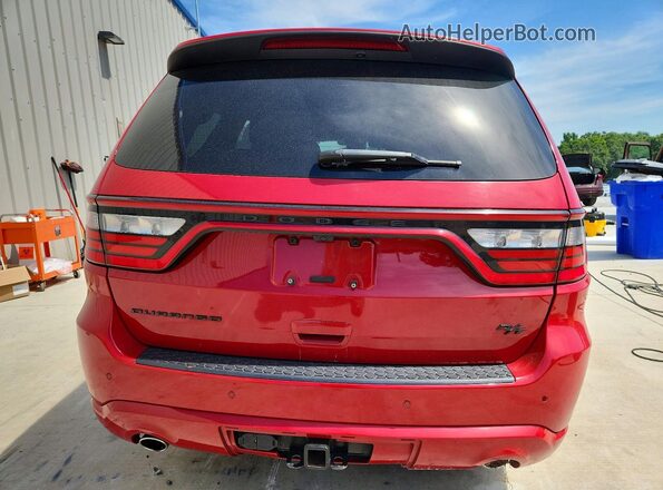 1C4SDHCT4MC572453 2021 DODGE DURANGO Red უკანა ხედი