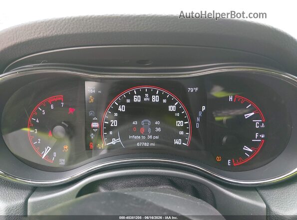 1C4SDHCT5LC307491 2020 DODGE DURANGO White Vista de los asientos traseros