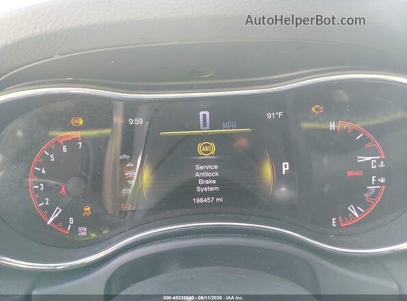 1C4SDHCT6HC709074 2017 DODGE DURANGO Gray Հետևի նստատեղերի տեսք
