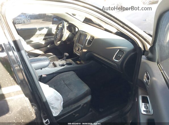1C4SDHCT6JC231910 2018 DODGE DURANGO Black Вид салону спереду