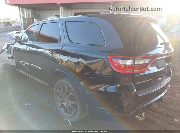 1C4SDHCT6JC231910 2018 DODGE DURANGO Black Задня ліва чверть