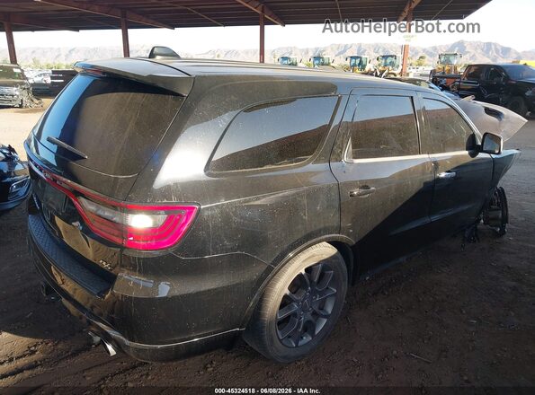 1C4SDHCT6JC231910 2018 DODGE DURANGO Black Задня права чверть