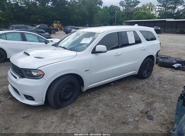 1C4SDHCT7JC254757 2018 DODGE DURANGO White Առջևի ձախ երեք քառորդ տեսարան