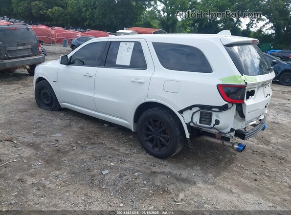 1C4SDHCT7JC254757 2018 DODGE DURANGO White Հետևի ձախ