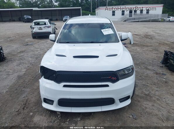 1C4SDHCT7JC254757 2018 DODGE DURANGO White Սալոնի հետևի տեսք