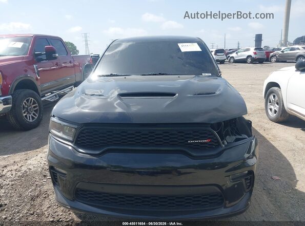 1C4SDHCT7MC659716 2021 DODGE DURANGO Black Rear interior view