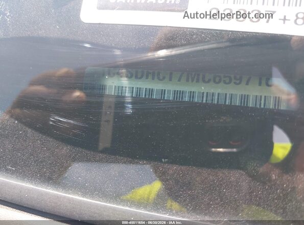1C4SDHCT7MC659716 2021 DODGE DURANGO Black Engine compartment view