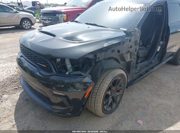 1C4SDHCT7MC659716 2021 DODGE DURANGO Black Front view