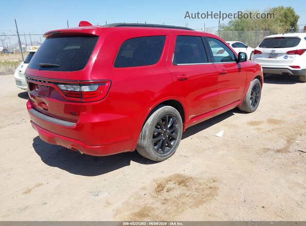 1C4SDHCTXHC944786 2017 DODGE DURANGO Red 