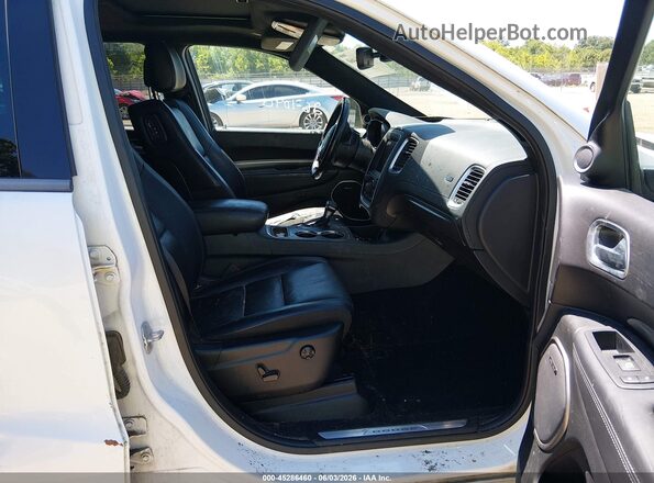 1C4SDHET0KC768528 2019 DODGE DURANGO White Front interior view