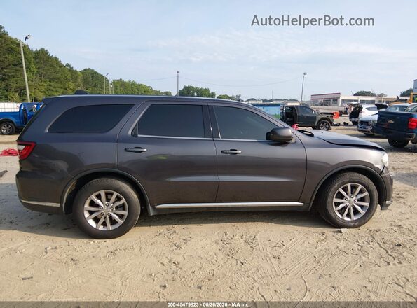 1C4SDHFT9JC231699 2018 DODGE DURANGO Gray Widok wnętrza z tyłu
