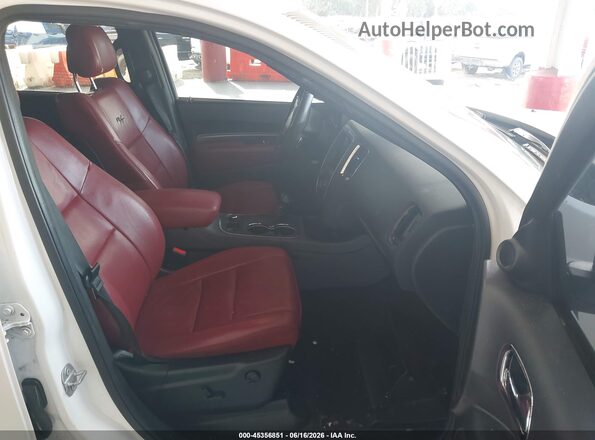 1C4SDJCT0JC416400 2018 DODGE DURANGO White Widok wnętrza z przodu