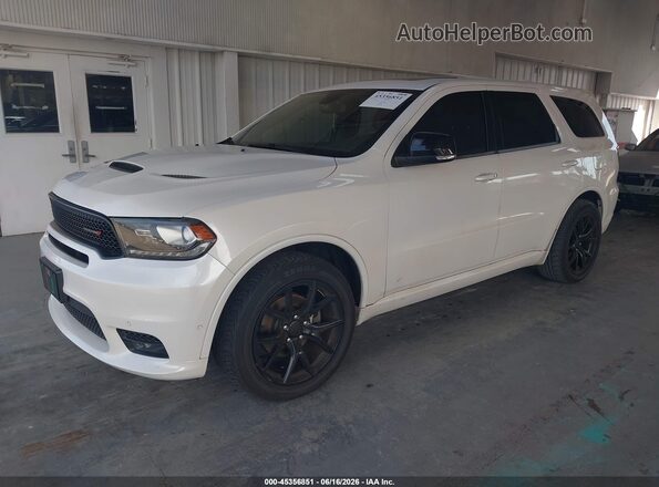 1C4SDJCT0JC416400 2018 DODGE DURANGO White Przód lewy