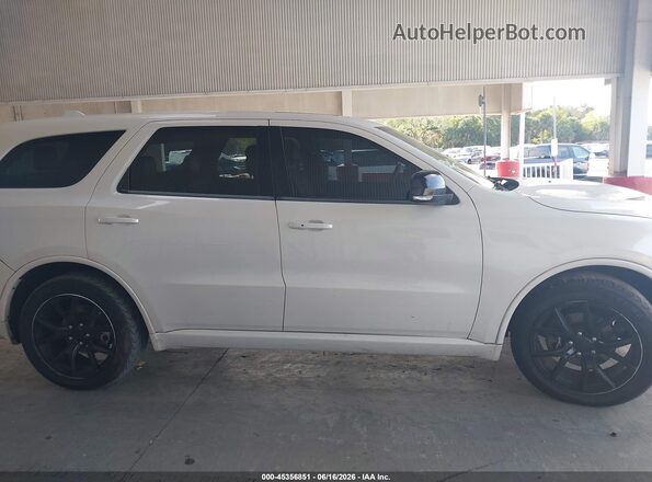 1C4SDJCT0JC416400 2018 DODGE DURANGO White Widok wnętrza z tyłu