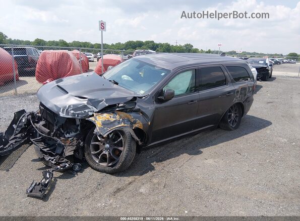 1C4SDJCT0JC474670 2018 DODGE DURANGO Gray Front left