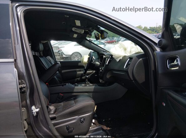 1C4SDJCT0JC474670 2018 DODGE DURANGO Gray Front interior view