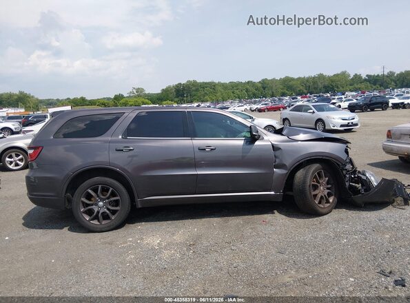 1C4SDJCT0JC474670 2018 DODGE DURANGO Gray Rear interior view
