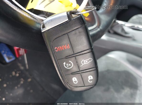 1C4SDJCT0KC740691 2019 DODGE DURANGO Gray Widok deski rozdzielczej
