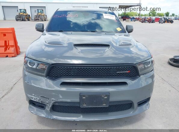 1C4SDJCT0KC740691 2019 DODGE DURANGO Gray Widok wnętrza z tyłu