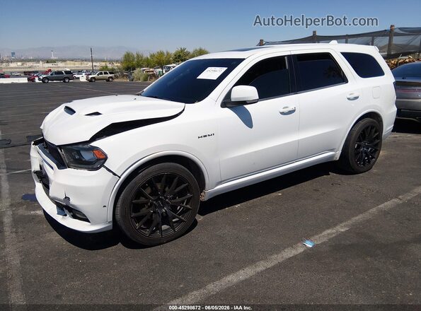 1C4SDJCT0LC114964 2020 DODGE DURANGO White Przód lewy