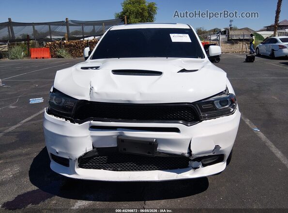 1C4SDJCT0LC114964 2020 DODGE DURANGO White Widok wnętrza z tyłu