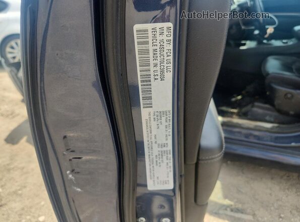 1C4SDJCT0LC395034 2020 DODGE DURANGO Синий Вид подкапотного пространства