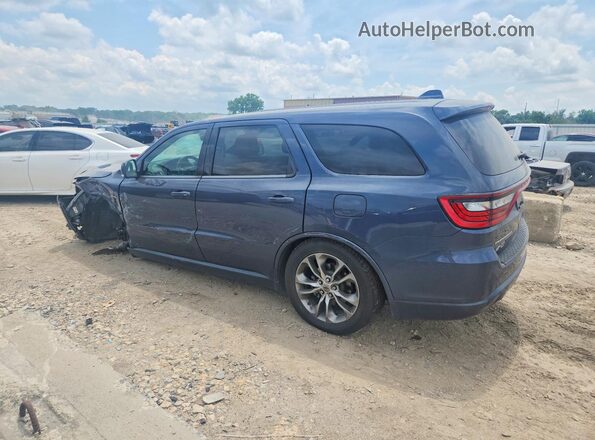 1C4SDJCT0LC395034 2020 DODGE DURANGO Синий Задняя левая четверть