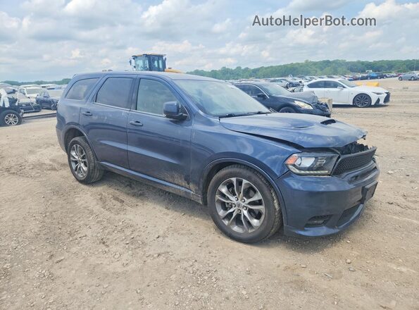 1C4SDJCT0LC395034 2020 DODGE DURANGO Синий Передняя правая четверть