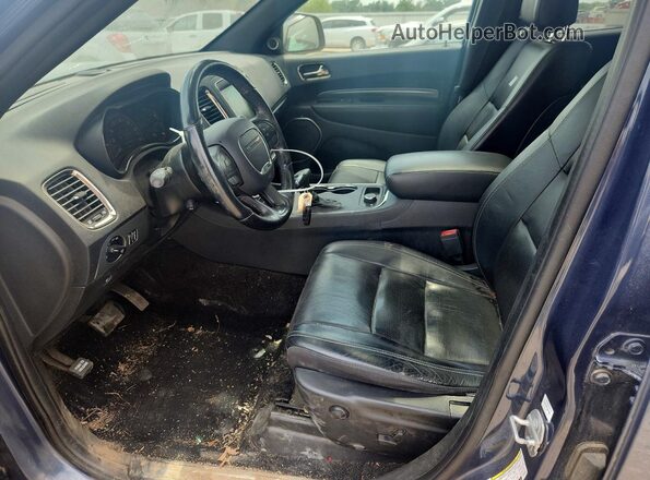 1C4SDJCT0LC395034 2020 DODGE DURANGO Синий Вид салона спереди