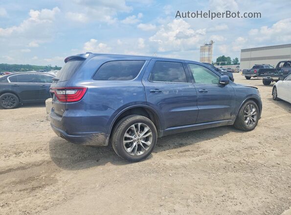 1C4SDJCT0LC395034 2020 DODGE DURANGO Синий Задняя правая четверть