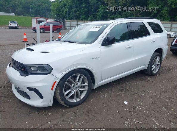 1C4SDJCT0PC553930 2023 DODGE DURANGO White Առջևի ձախ երեք քառորդ տեսարան