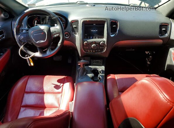 1C4SDJCT1KC634346 2019 DODGE DURANGO Black Dashboard view