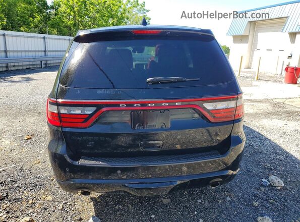 1C4SDJCT1KC634346 2019 DODGE DURANGO Black Rear view