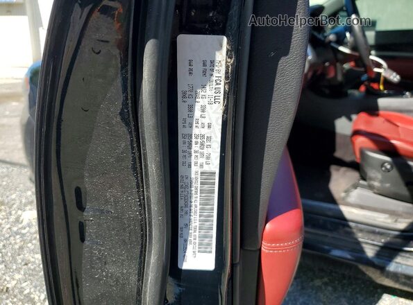 1C4SDJCT1KC634346 2019 DODGE DURANGO Black VIN sticker view