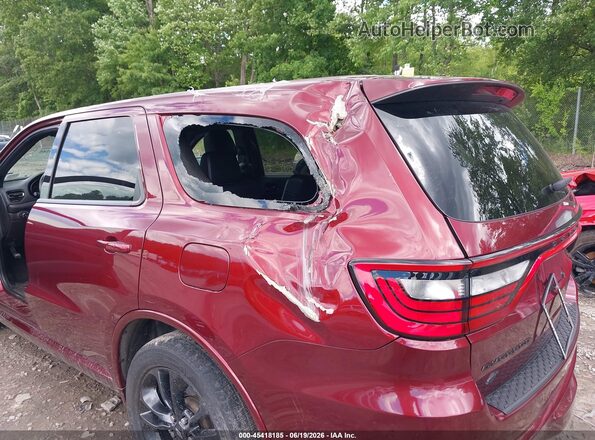 1C4SDJCT1MC850331 2021 DODGE DURANGO Темно-бордовый Вид спереди
