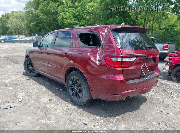 1C4SDJCT1MC850331 2021 DODGE DURANGO Темно-бордовый Задняя левая четверть