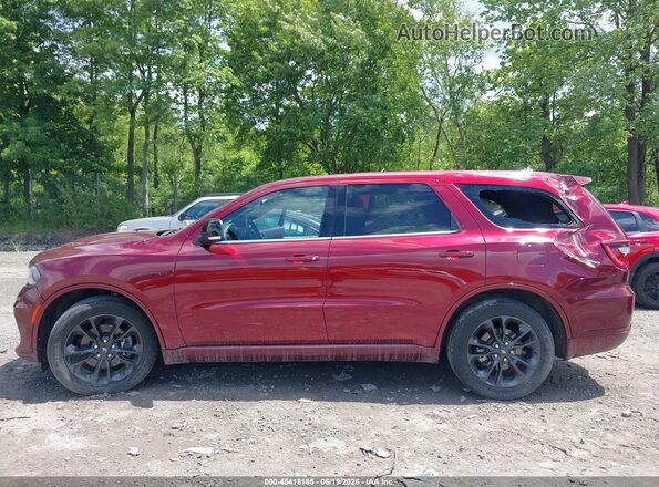 1C4SDJCT1MC850331 2021 DODGE DURANGO Темно-бордовый Панорамный вид салона 360°