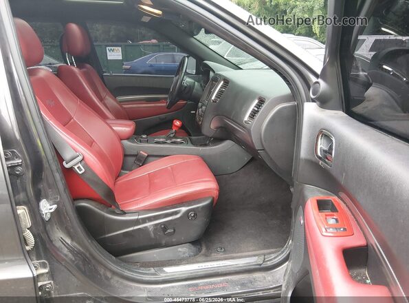 1C4SDJCT2JC187413 2018 DODGE DURANGO Gray Вид салону спереду